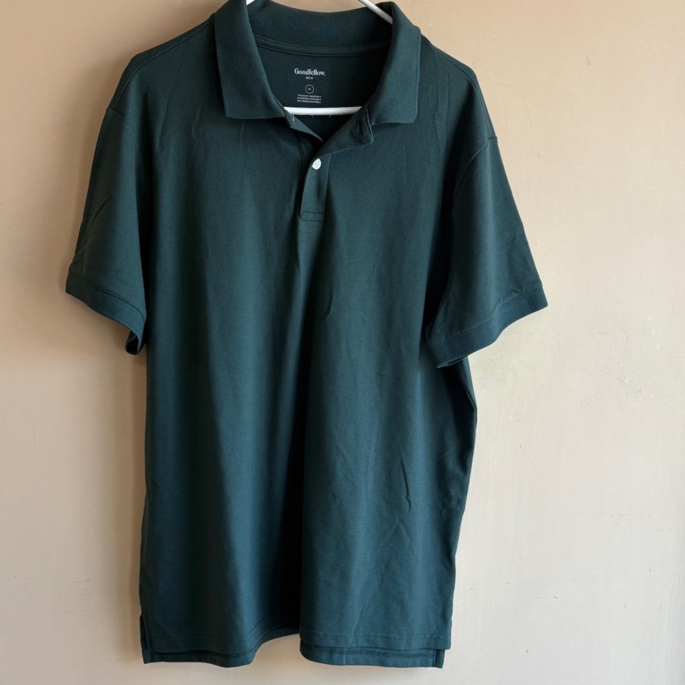 Goodfellow & Co Men's Dark Green Polo Shirt